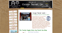 Desktop Screenshot of chicagoteacherstore.net